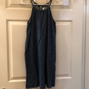 Old navy blue jean mini dress